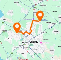 Path Buiucani — Port Mall — horizontal layout