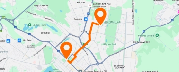 Riscani — Chisinau center — vertical layout