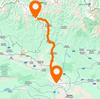 Tbilisi — Gudauri — horizontal layout